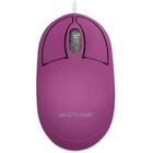 Mouse Classic USB BOX Optico FULL Rosa Multilaser MO304