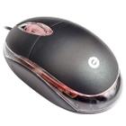 Mouse Com Fio Escritório Computador Pc Notebook Óptico Usb 1000 Dpi Exbom MS-9 Preto