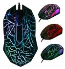 Mouse com fio game led jiexin x15