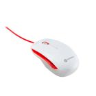 Mouse com Fio USB Colors - Vermelho Goldentec