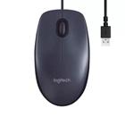 Mouse com fio USB Logitech M90 com Design Ambidestro e Facilidade Plug and Play