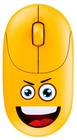 Mouse emoji kids yellow wireless - BRIGHT