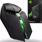 Mouse Ergonômico Gamer LED Com Fio Knup Anubis KP-MU019 para Trabalho ou Jogos