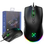 Mouse Fortrek Gamer Blackfire Até 7200 DPI Com 13 Modos de Iluminação Rgb Com 6 Botões Macro Cor Preto 125Hz