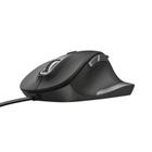 Mouse Fyda Wired Comfort Trust Forma Curva 23808
