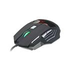 Mouse Gamer 7 Botões 2400 DPI RGB Knup KP-V4 Preto