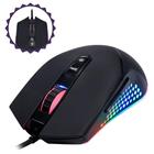 Mouse Gamer Clanm CL-MK043 King Profissional Para Fps Com Design Ergonômico 10000DPI USB Com Iluminação de Led RGB