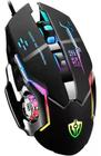 Mouse Gamer Com Led V6 Com Fio