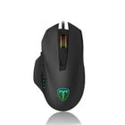 Mouse Gamer Ergonômico Luz LED RGB 6 Botões Programáveis 4800DPI RGB Ajustável 10 Milhões de Cliks