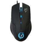 Mouse Gamer Flakes Power Stream FLKM002 USB Ate 2.400 Dpi com Backlight - Preto - Elg