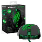 Mouse Gamer Fortrek Raptor Series Om801 Usb Preto E Verde