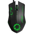 Mouse Gamer Gamemax MG386 3200 DPI USB 4 Cores LED Preto