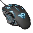 Mouse Gamer gxt 108 Rava Illuminated Gaming 6 Botões Seletor de DPI até 2000 Cabo 1.7m Trust