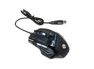 Mouse Gamer Hayom MU-2909 3200DPI 7 Botões Preto com LED