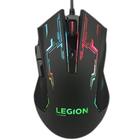 Mouse Gamer Lenovo Legion M200 2400 DPI RGB Com Fio Preto