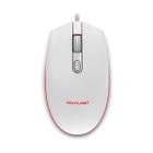 Mouse Gamer Multilaser 2400DPI LED 7 Cores Branco MO299