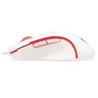 Mouse gamer nothosaur 3200dpi m606w lunar white REDRAGON