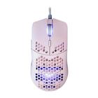 Mouse Gamer Oex Dyon-X Ultra Leve 7 Botões MS322s Rosa - Oex