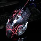 Mouse Gamer Profissional Preto Gaming 6D 2400dpi Mox ME-210