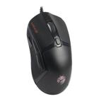 Mouse Gamer Quanta Krab Chimera KBGMR50 - com Fio - 12000DPI - 7 Botoes - Preto