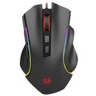 Mouse Gamer Redragon 7200DPI RGB Griffin M607 - Preto