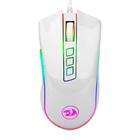 Mouse Gamer Redragon Cobra, RGB, 7 Botões, 10000DPI, Lunar White - M711W