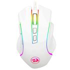 Mouse Gamer Redragon Griffin M607W USB / RGB - 7200DPI - Branco - 29953