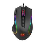 Mouse Gamer Redragon Predator RGB 8000DPI 1000Hz USB 2.0 Preto - M612-RGB