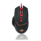 Mouse Gamer Redragon Usb Inspirit RGB 14400Dpi M907 Preto/Vermelho