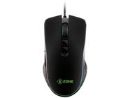 Mouse Gamer RGB XZONE Óptico 4800DPI - 7 Botões GMF-01