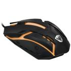 Mouse Gamer Satellite A-95 USB 1.000 Cpi com Backlight - Preto