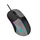 Mouse Gamer Satellite A-GM11 - com Fio - 7200 Dpi - 7 Botoes - Preto e Cinza