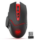 Mouse gamer sem fio, 8 botões, 2000mlaterais e mudança de DPI - Preto - Redragon