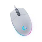 Mouse Gamer Sem Fio Logitech G305 Lightspeed, 12.000 DPI, 6 Botões Programáveis, Branco - 910-005290