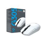 Mouse Gamer sem fio Logitech G305 Lightspeed 12000 DPI 6 Botões Branco