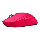 Mouse Gamer Sem Fio Logitech Pro X SUPERLIGHT 2, Sensor HERO 2 32K DPI, Rosa Magenta 910-006796