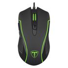 Mouse Gamer T-Dagger T-TGM106 Private Gaming RGB / 3200DPI - Preto