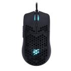 Mouse Gamer ULTRA Leve DYON-X RGB 7 Botoes 6200 DPI OEX MS322S Preto