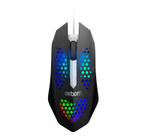 Mouse Gamer Ultra Rgb Colméia Leve Pc Note Branco Rosa Preto