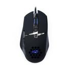 Mouse Gamer USB C3Tech MG-310BK Hornet RGB até 6400 DPI 8 Botões