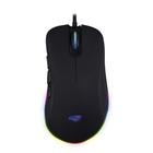 Mouse Gamer USB C3Tech MG-400BK Rumble RGB 6400 DPI 8 Botões