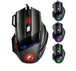 Mouse Gamer X7 Game Dpi 3400 Led Rgb 7 Botões