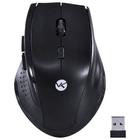 Mouse Hibrido 2.4 GHZ e Bluetooth 1200DPI Ergo Vinik DM120 Preto