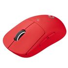 Mouse Logitech Gamer Prox Superlight Sem Fio Red - 910-006783