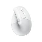 Mouse Logitech Lift Branco sem Fio Bluetooth USB Ergonômico