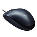 Mouse Logitech M100 USB Cinza e Preto