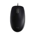 Mouse Logitech M110 Silent Black C/ Fio - 910-006756