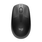 Mouse Logitech, M190, Nano, Sem Fio, Preto/Cinza - 910-005902