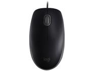 Mouse Logitech Óptico 1000DPI 3 Botões M110 Preto