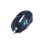 Mouse Maxprint Geek Max C/Led RGB 1000DPI USB - Preto